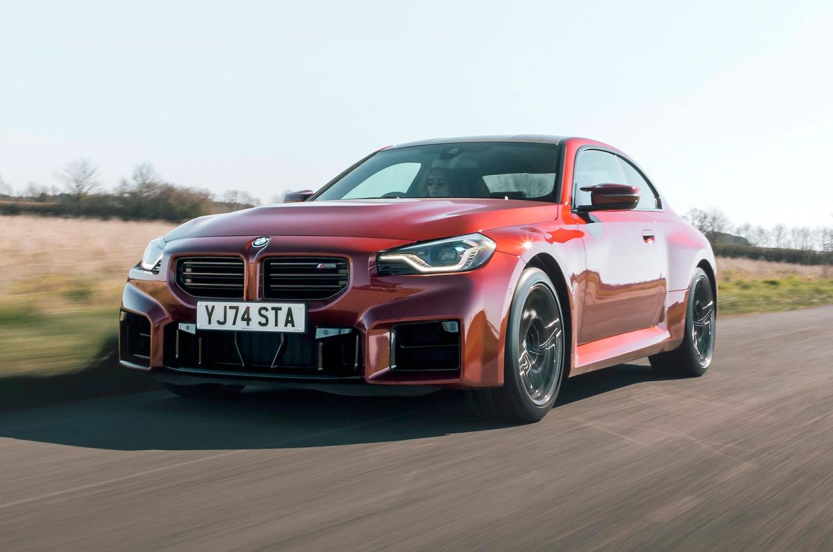 BMW M2 front left driving