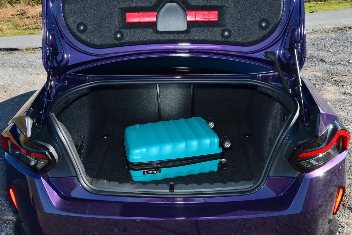 BMW M240i 2022 boot open