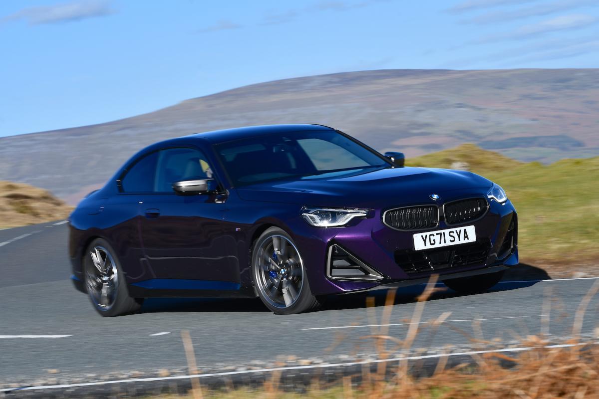 BMW M240i 2022 front cornering