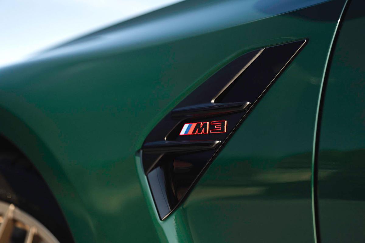 BMW M3 CS Touring badge