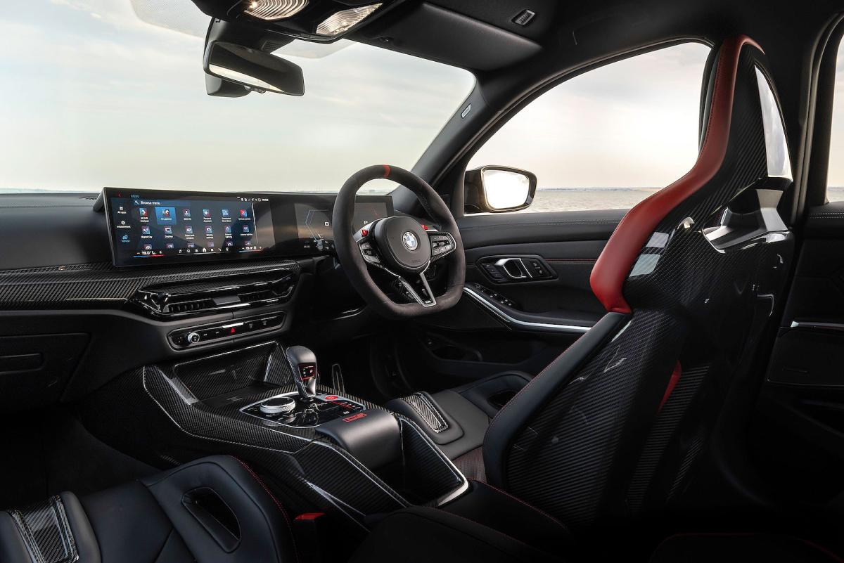 BMW M3 CS Touring dashboard