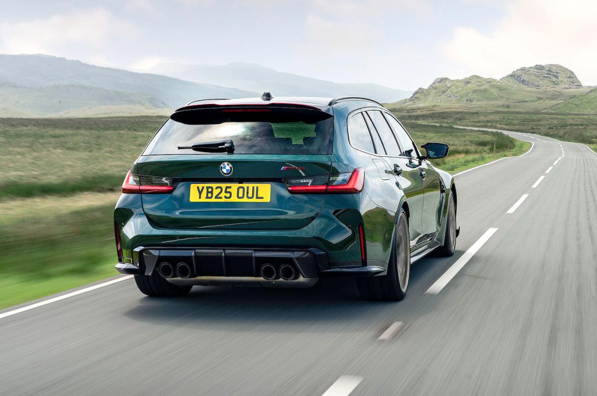 BMW M3 CS Touring rear right driving