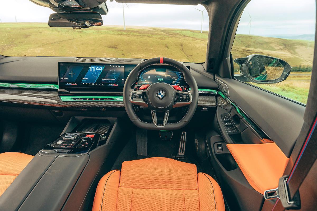 BMW M5 dashboard