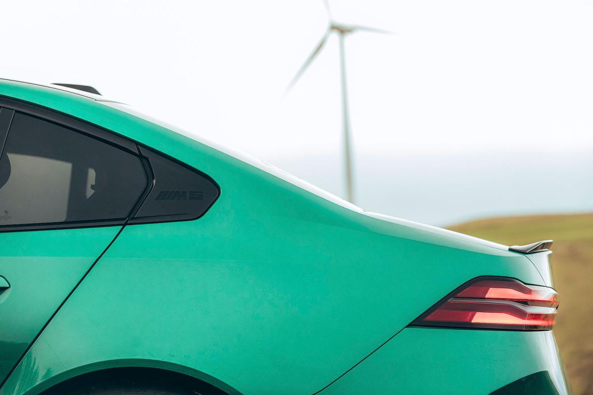 BMW M5 rear detail