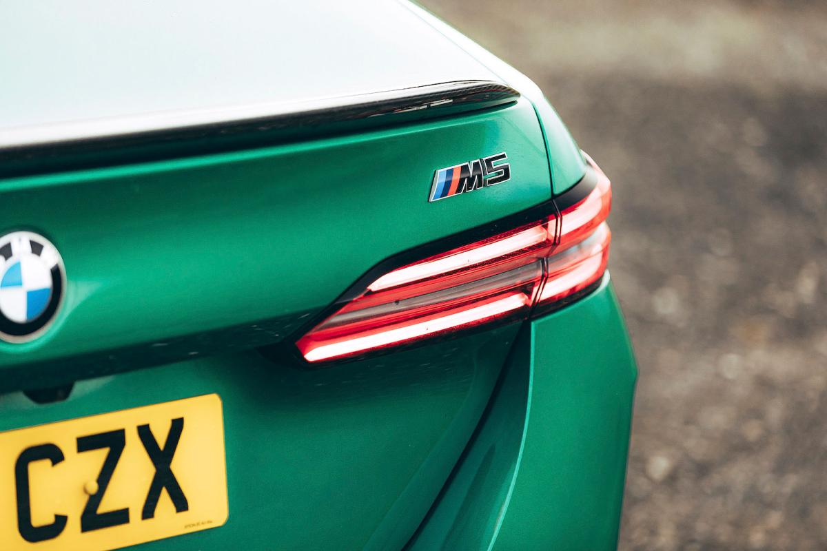 BMW M5 rear lights