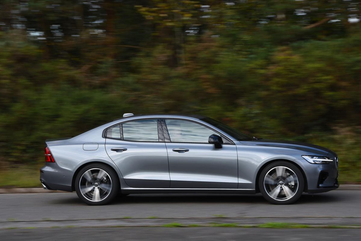 Volvo S60 driving