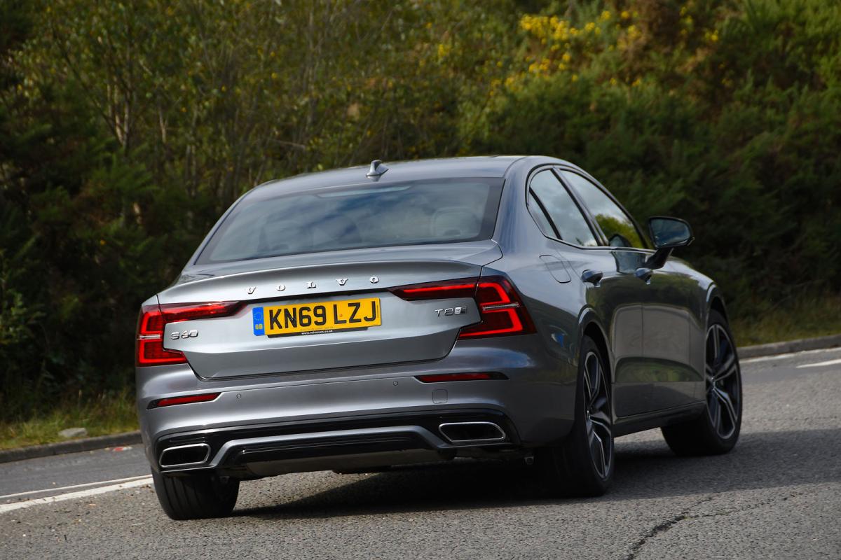 Volvo S60 driving