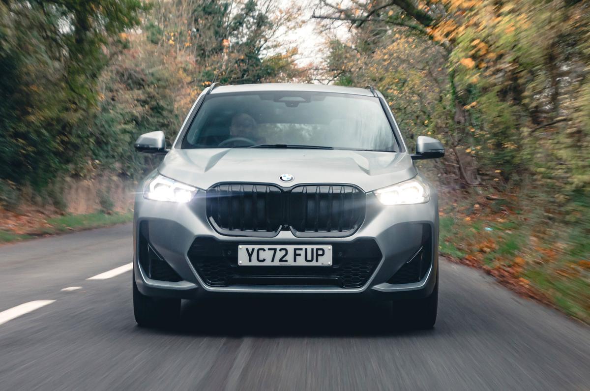 BMW X1 front driving