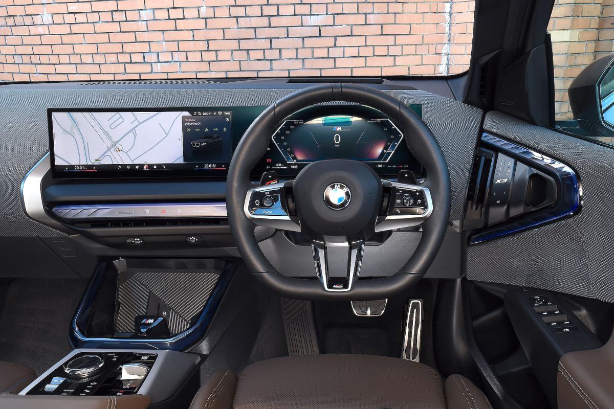 BMW X3 dashboard