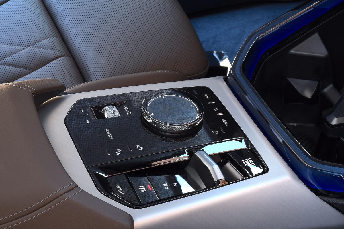 BMW X3 interior controls