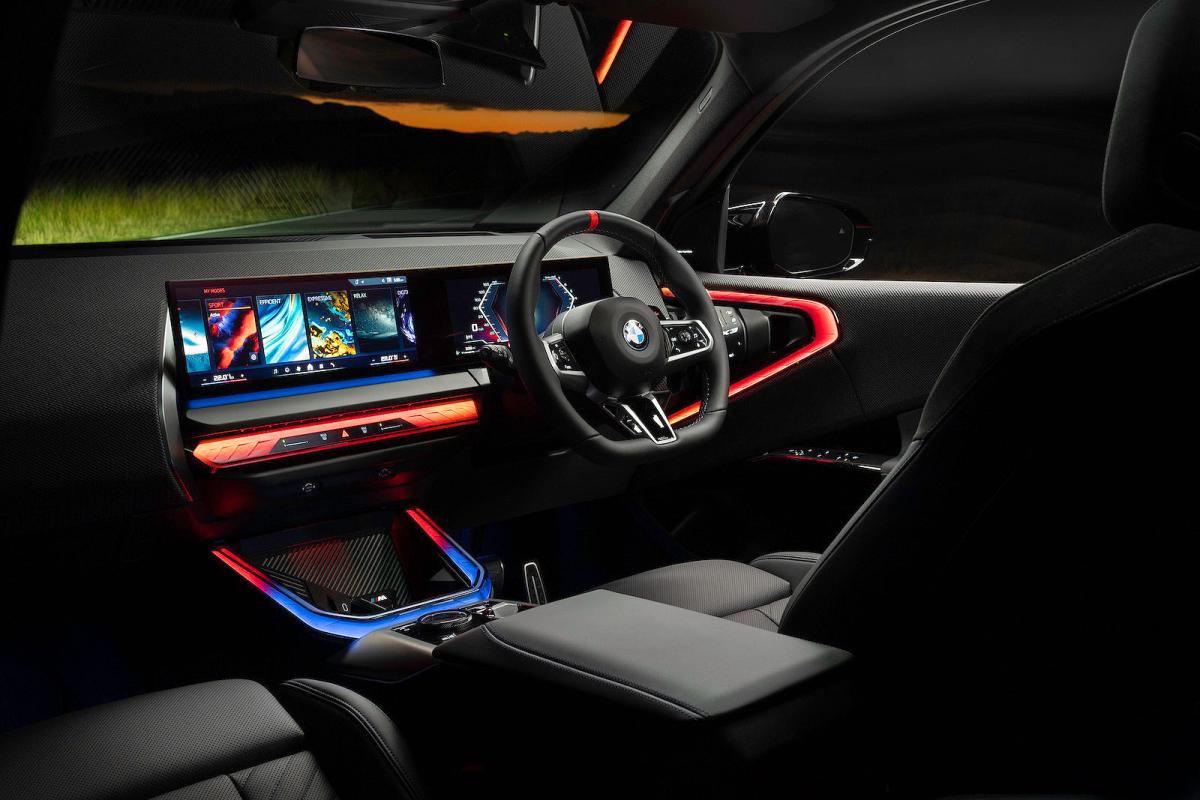 BMW X3 interior lighting