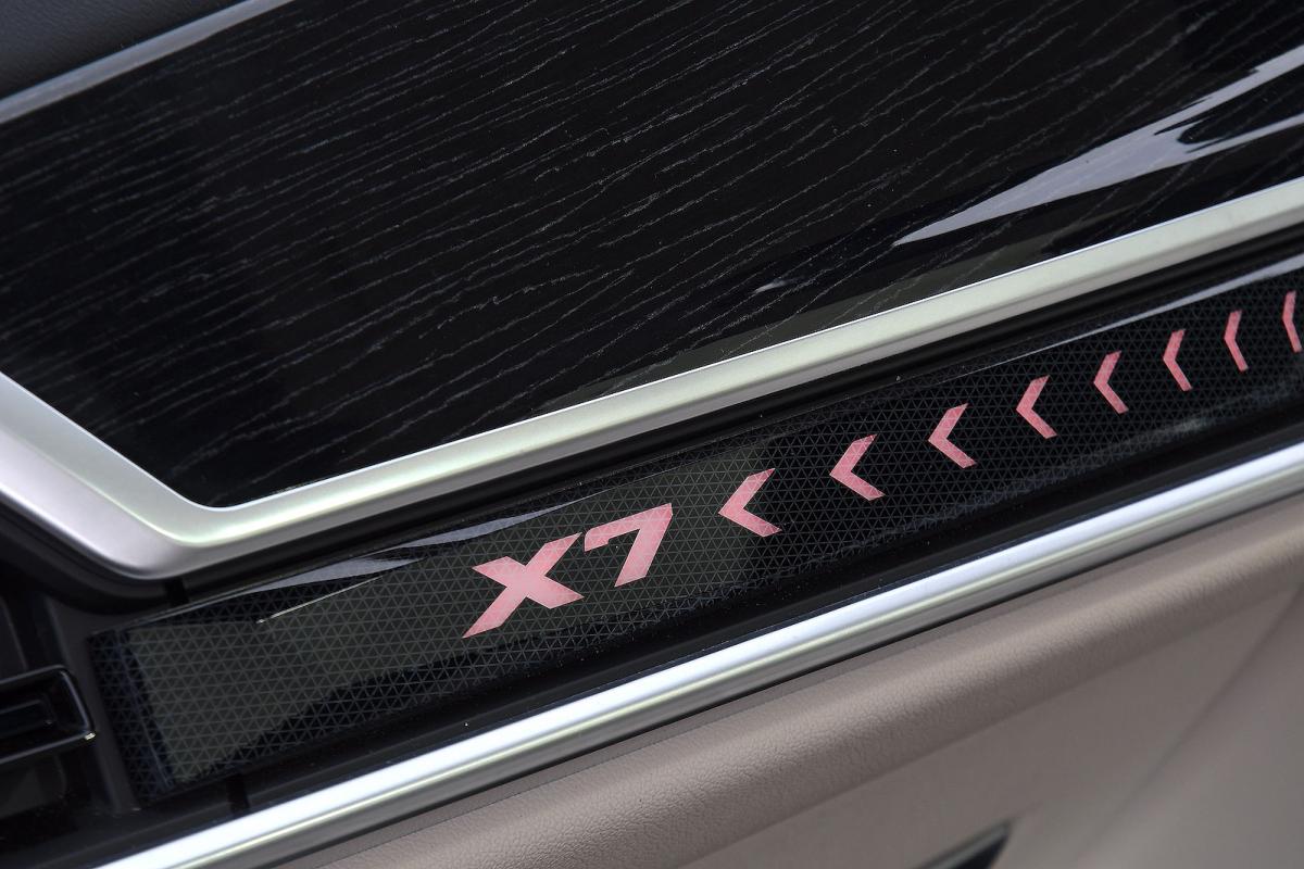 BMW X7 kickplate