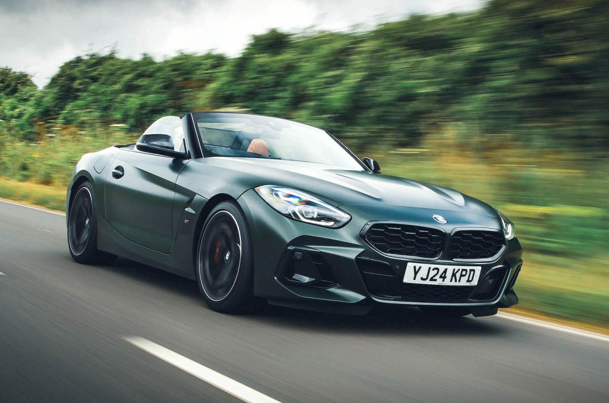 BMW Z4 front right driving
