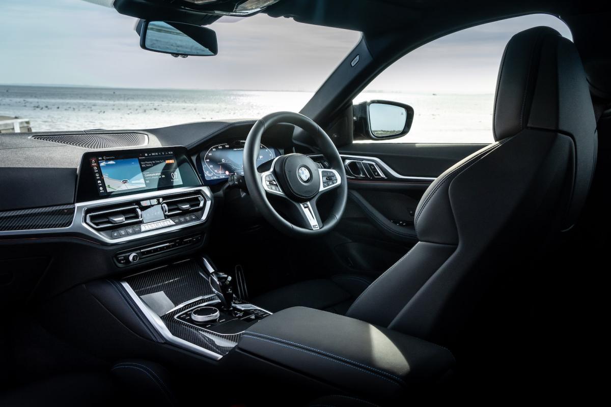 BMW 4 Series Gran Coupe 2022 interior front seats