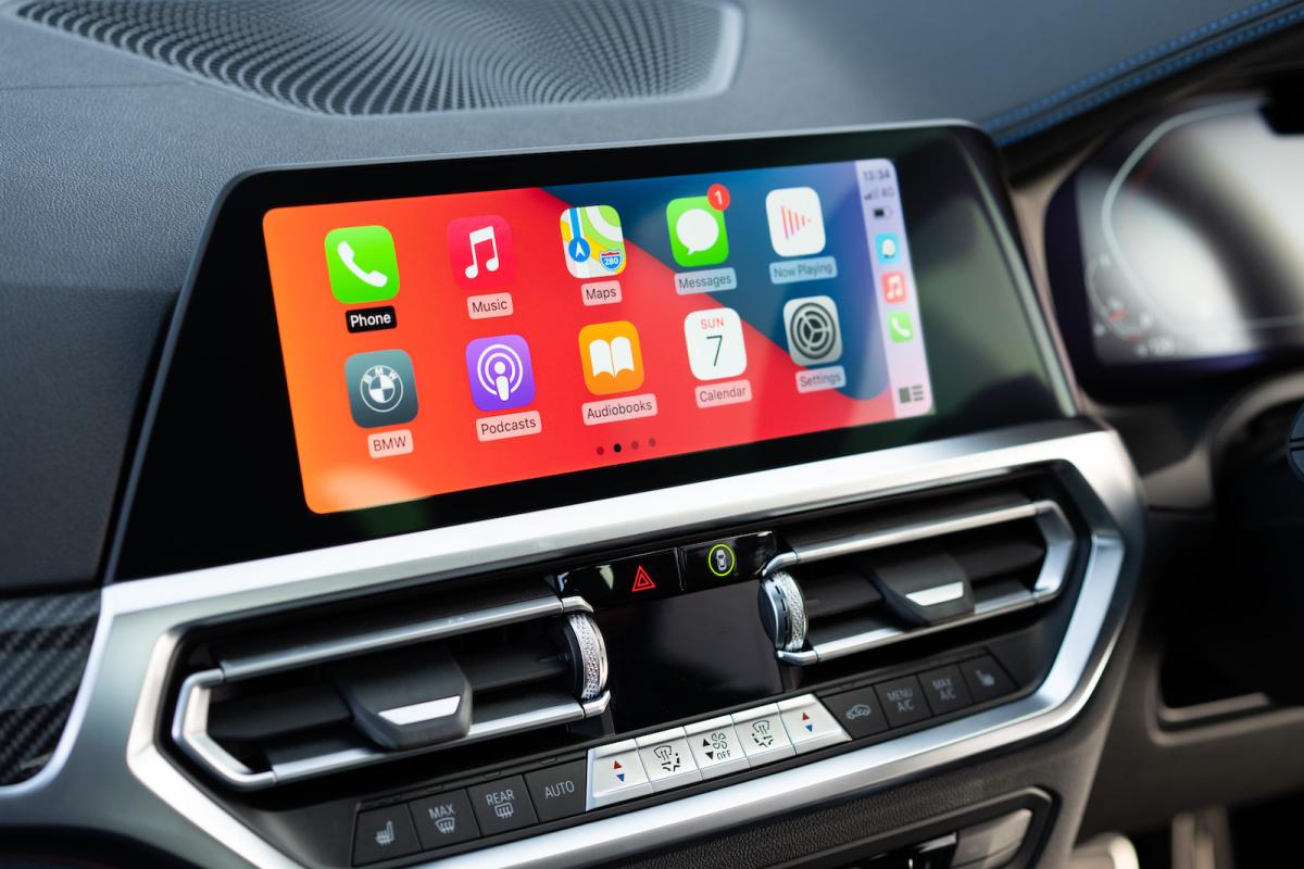 Used BMW 4 Series Gran Coupé 2021-present interior infotainment