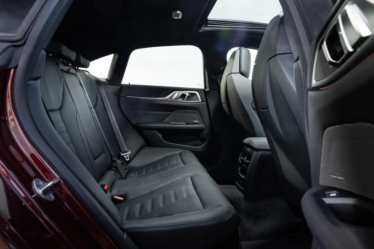 Used BMW 4 Series Gran Coupé 2021-present interior rear seats