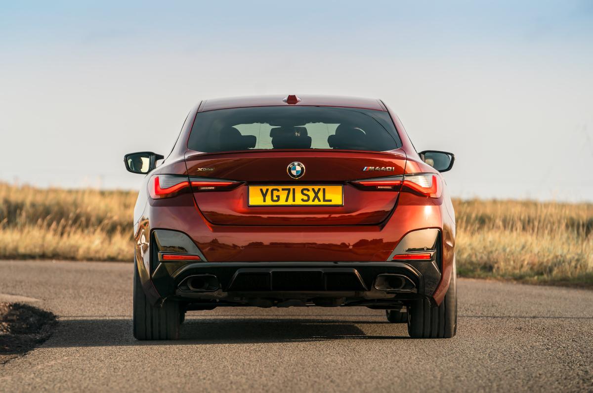 BMW 4 Series Gran Coupe 2022 rear cornering