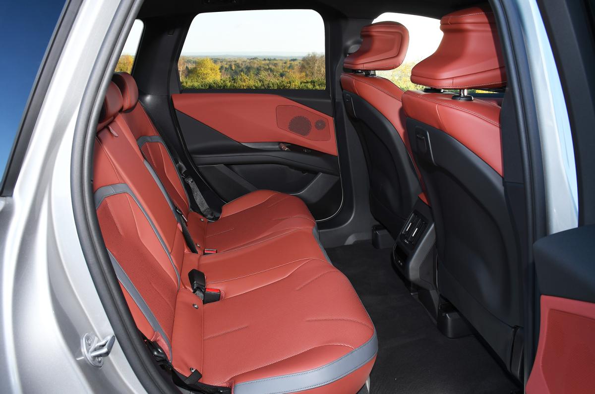 BMW iX3 rear seats