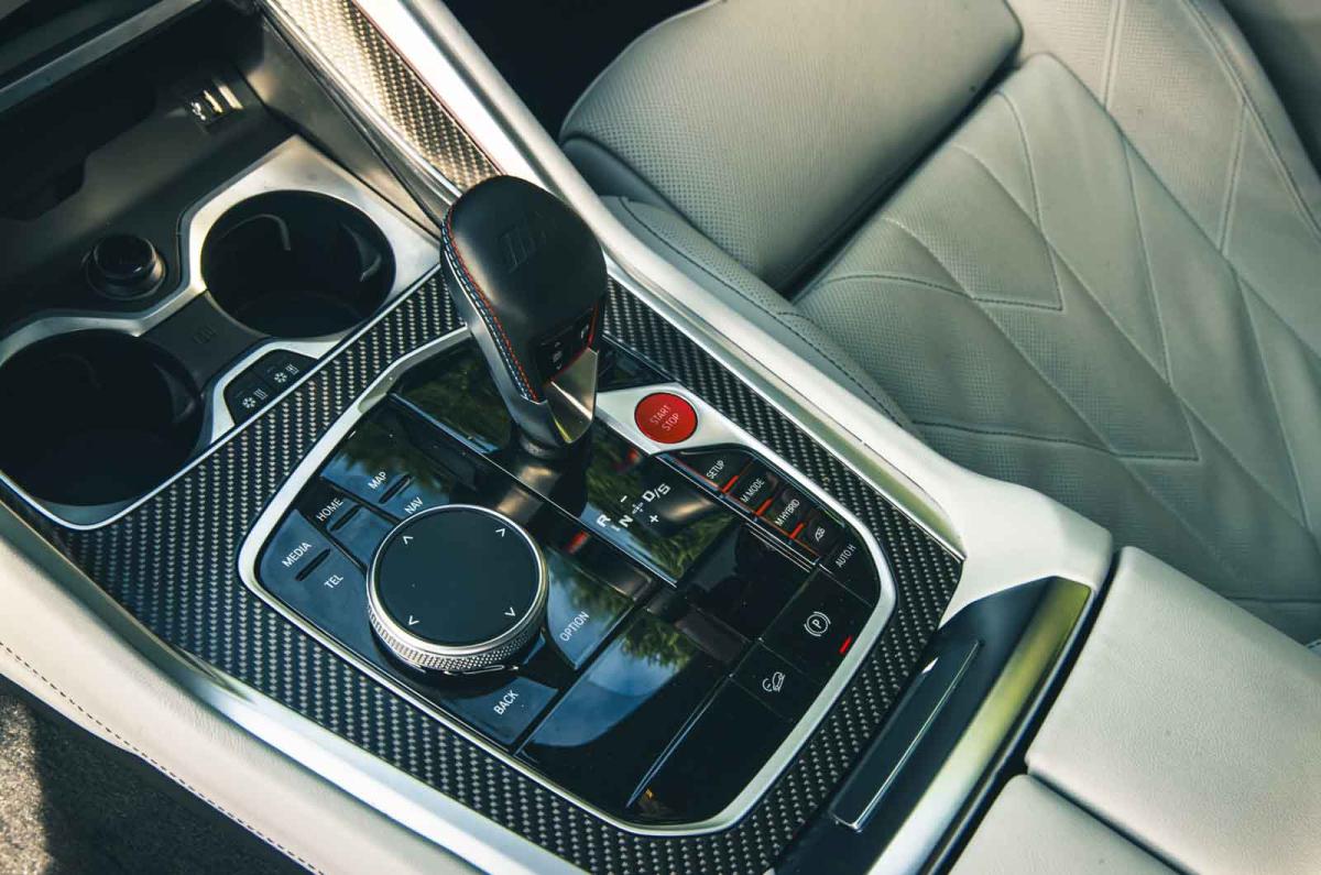BMW XM centre console