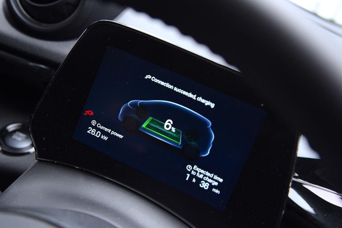 BYD Dolphin driver display