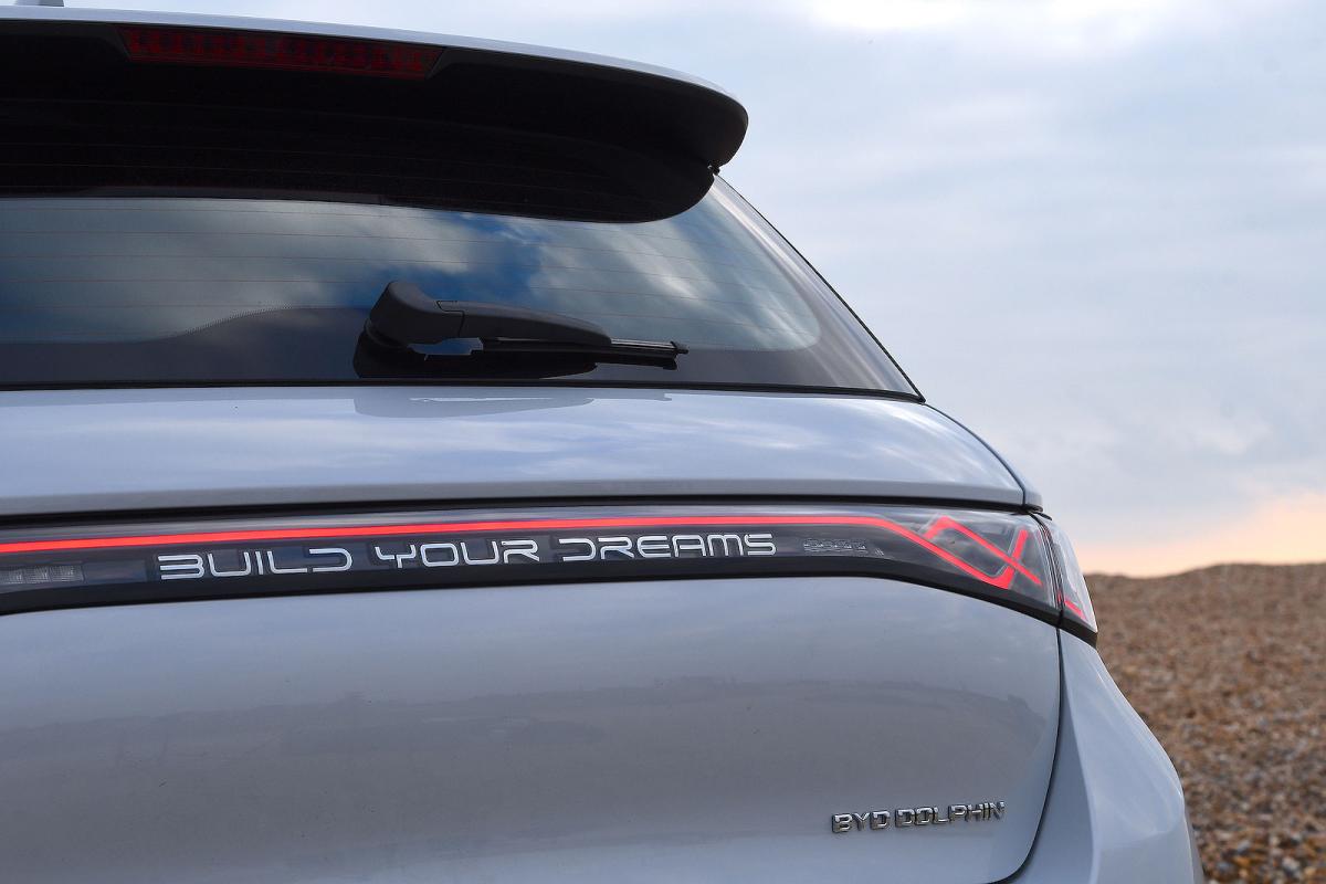 BYD Dolphin rear badge