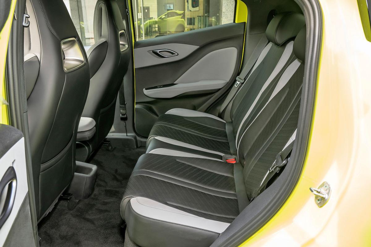 BYD Dolphin Surf back seats
