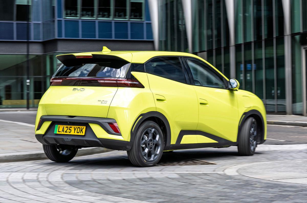 BYD Dolphin Surf rear cornering