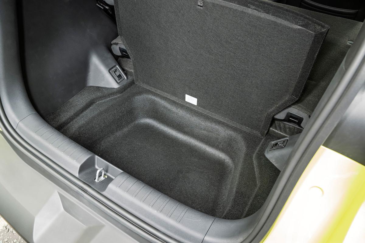 BYD Dolphin Surf underfloor boot storage