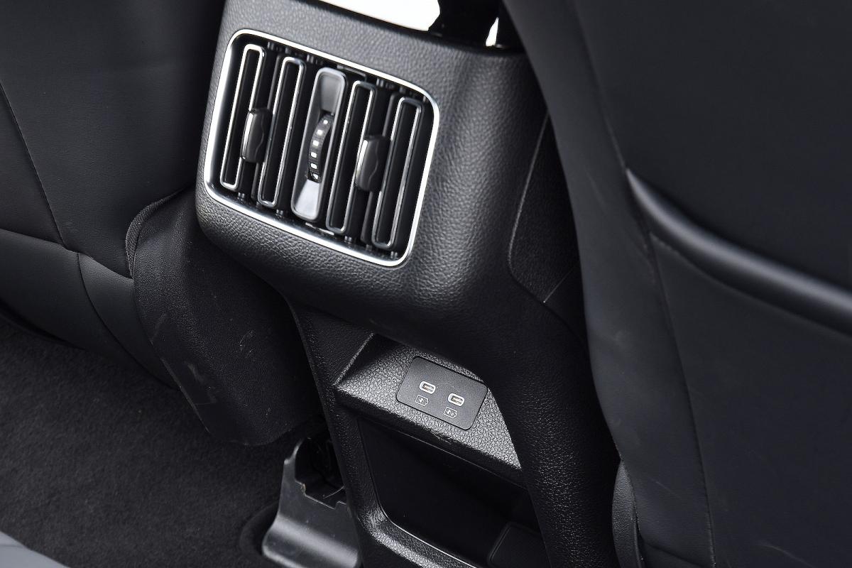 BYD Seal U rear interior detail