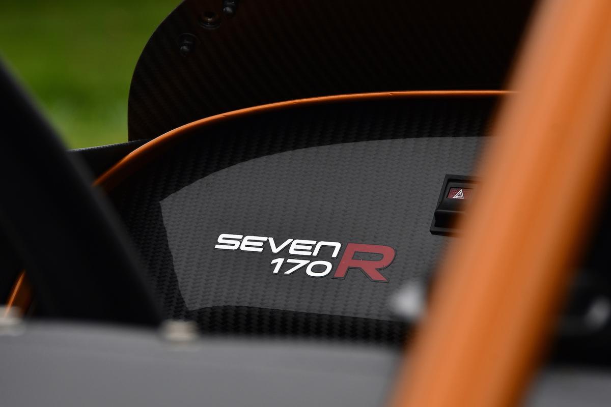 Caterham Seven 170 R interior detail