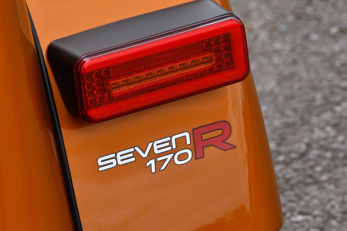 Caterham Seven 170 R rear light detail