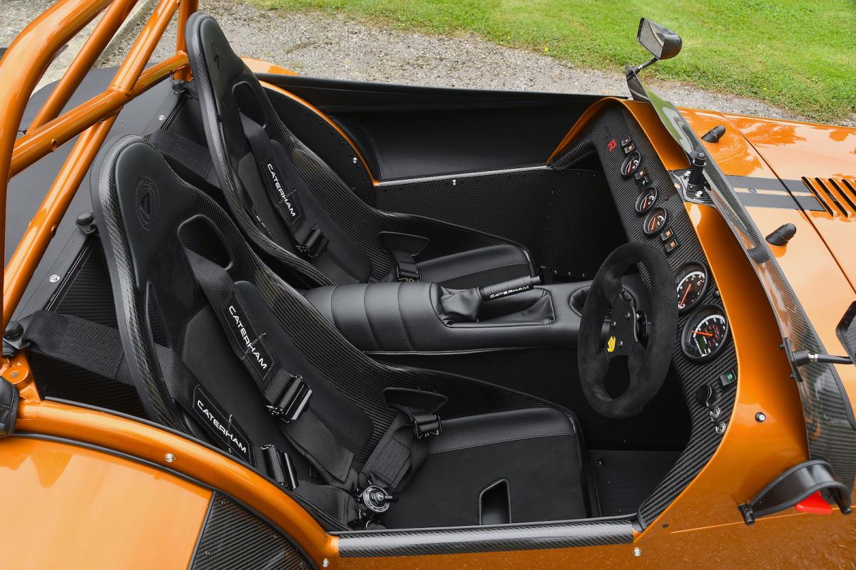 Caterham Seven 170 R interior seats