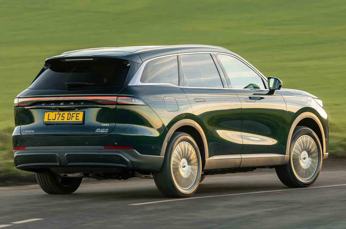 Chery Tiggo 9 rear dynamic