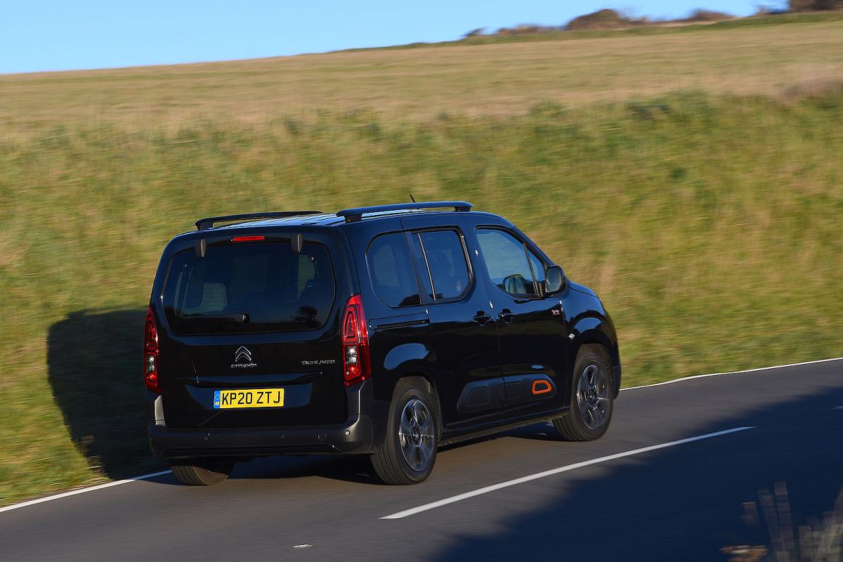 Citroen Berlingo MPV rear right driving