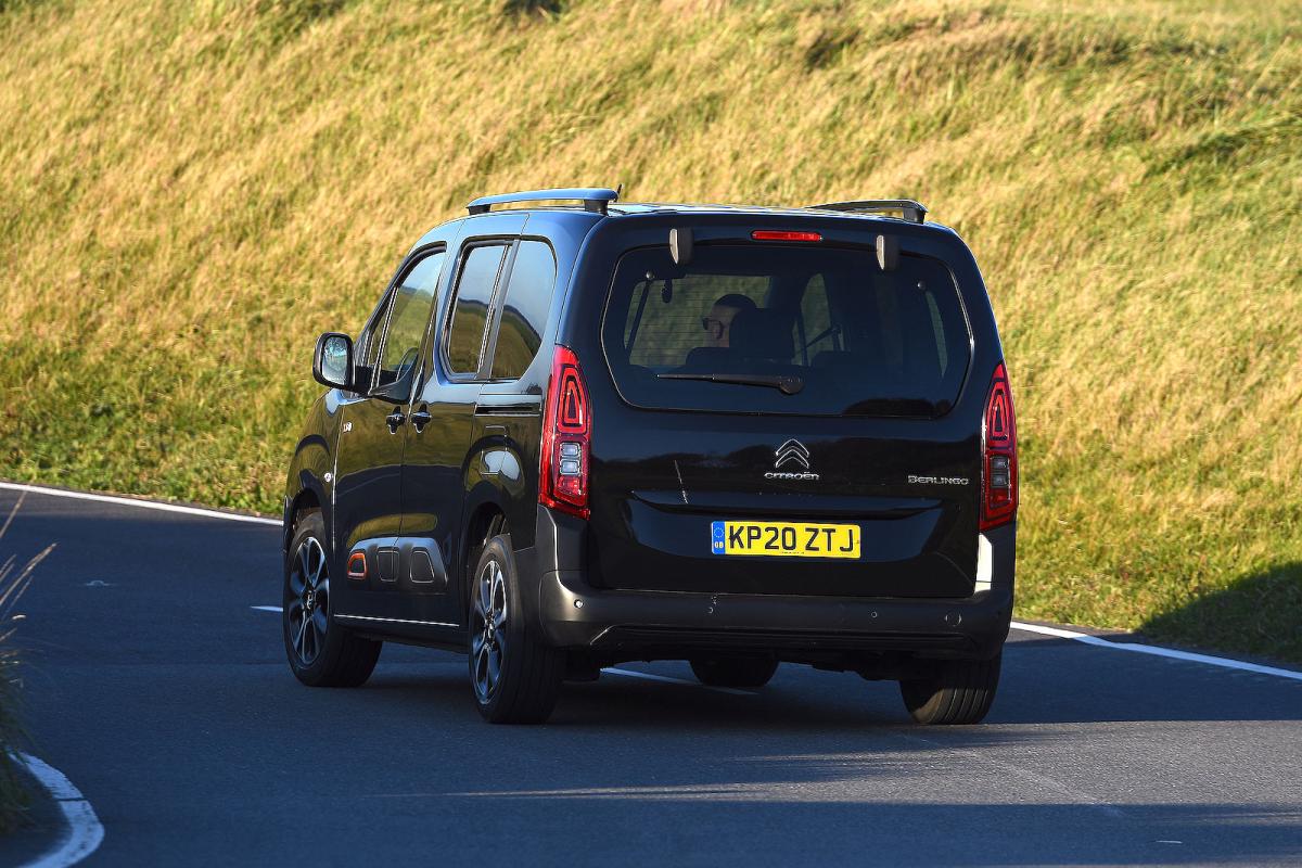 Citroen Berlingo MPV rear cornering