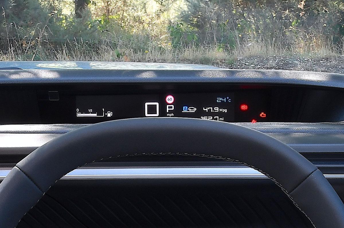 Citroën C3 driver display