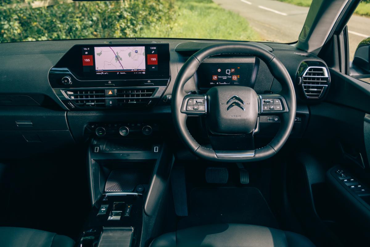 Citroen C4 2021 interior dashboard