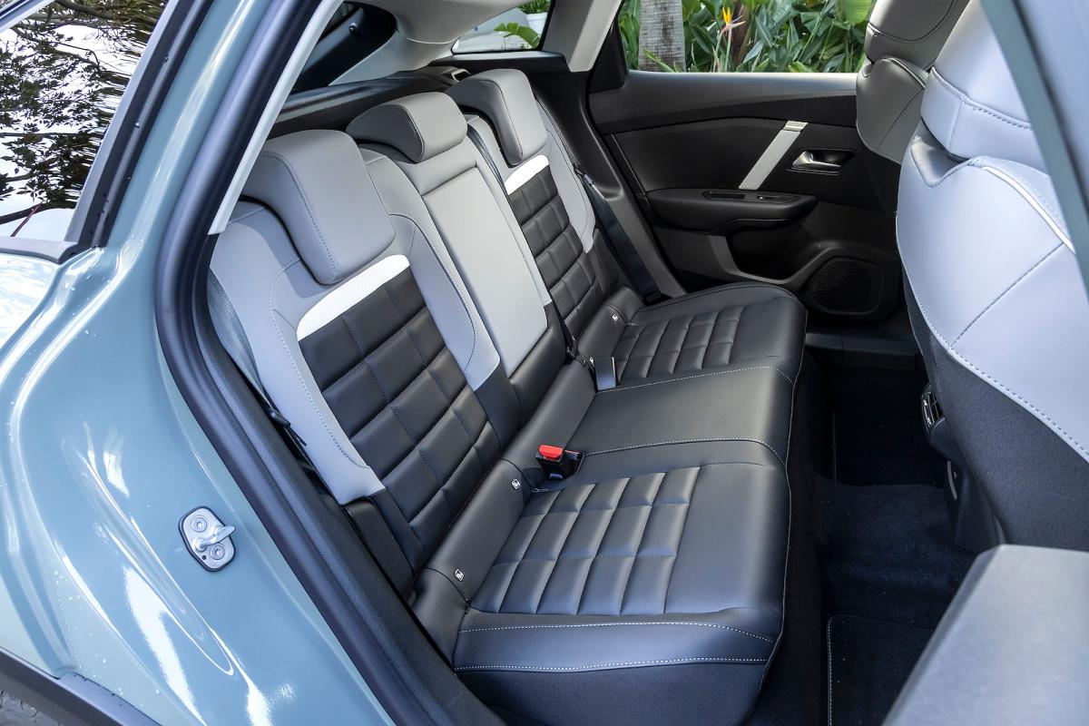 Citroen C4 back seats