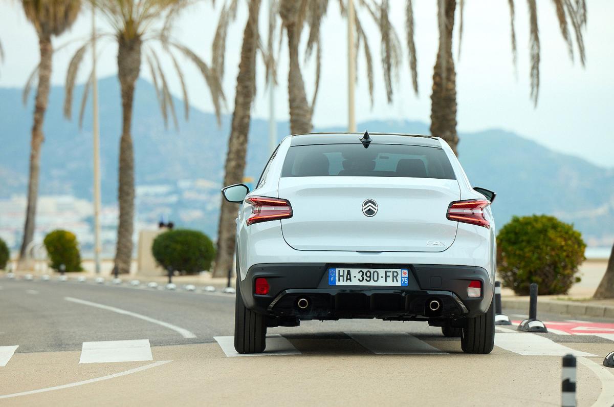 Citroen C4 X rear cornering
