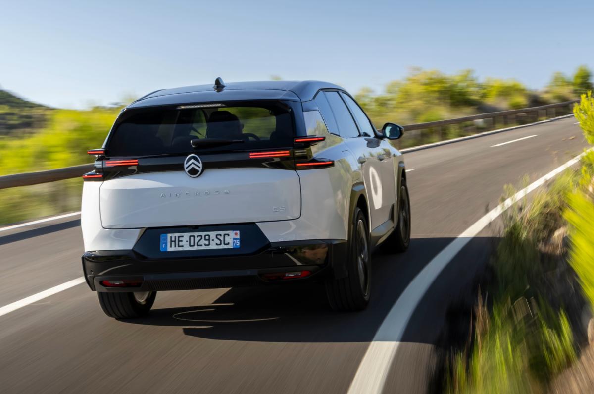 Citroën C5 Aircross rear cornering