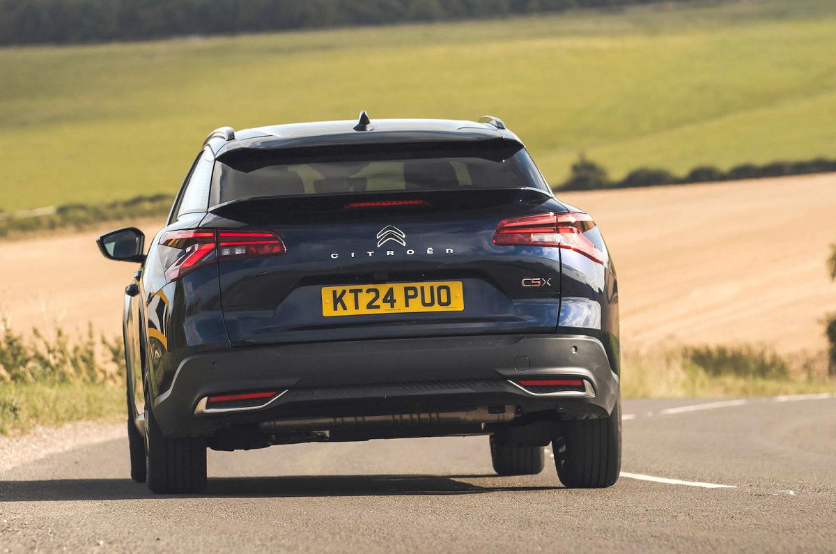 Citroën C5 X rear cornering