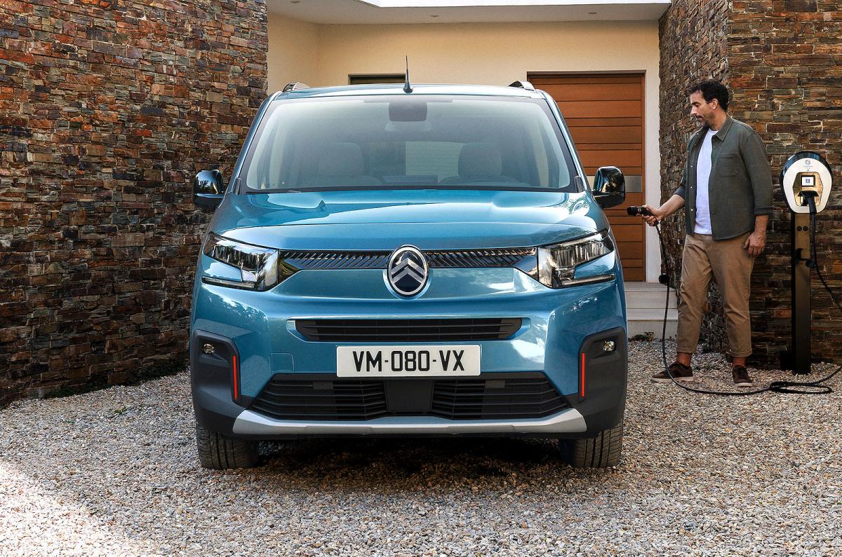 Citroën ë-Berlingo front static