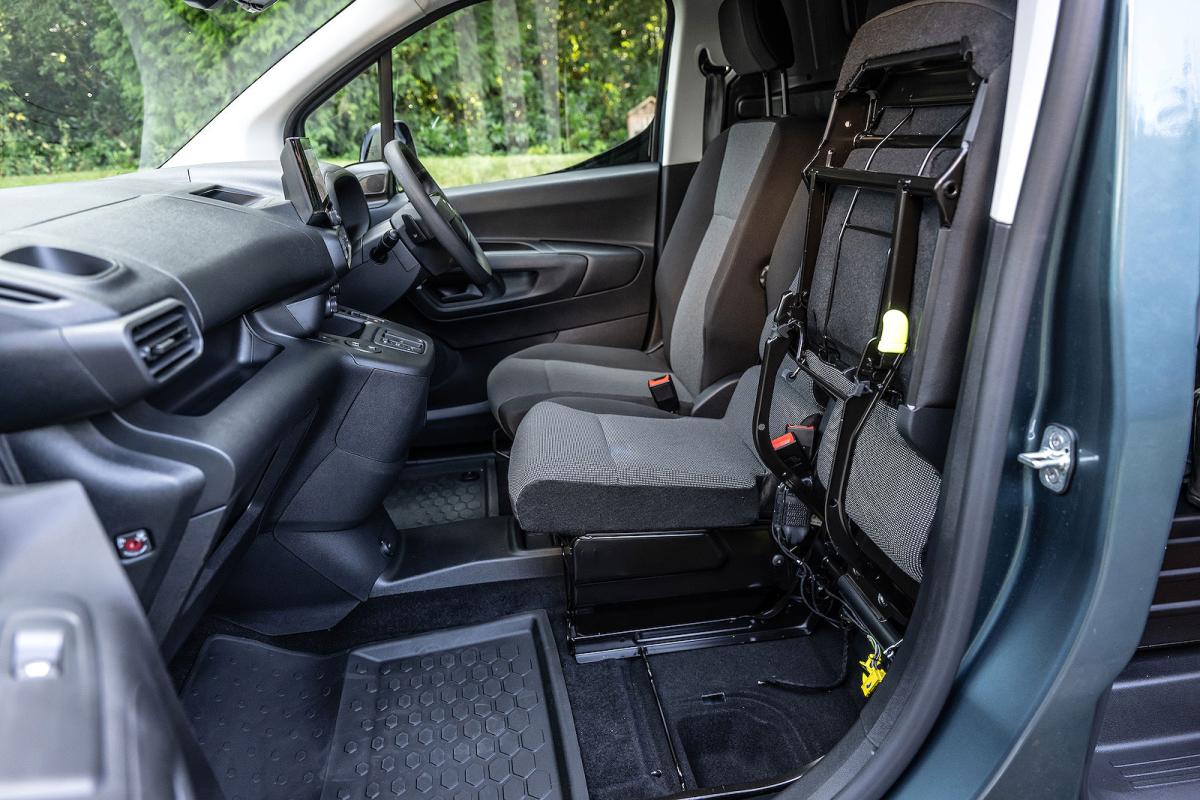 Citroën ë-Berlingo Van seats