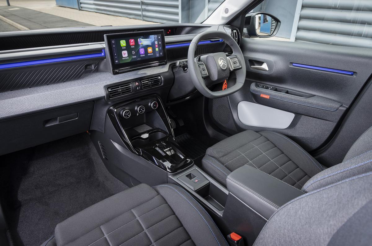 Citroën ë-C3 Van interior