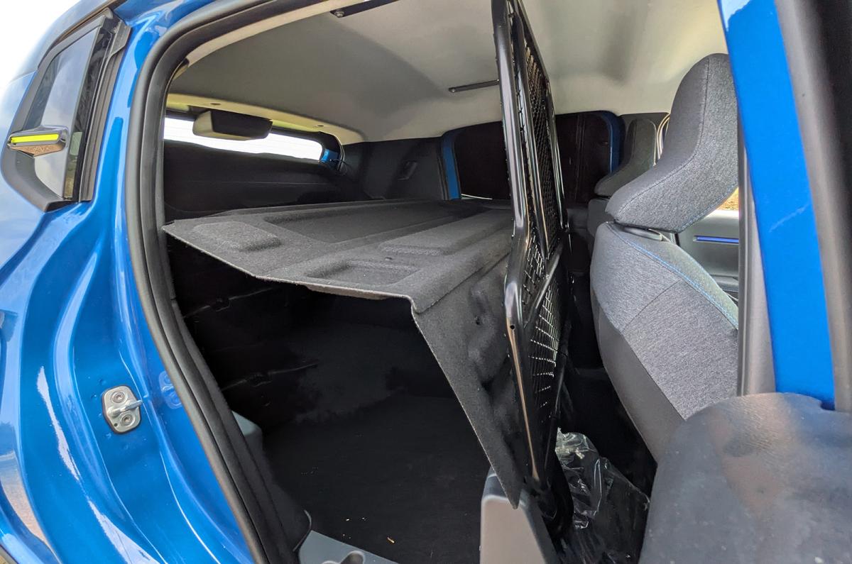 Citroën ë-C3 Van load bay side