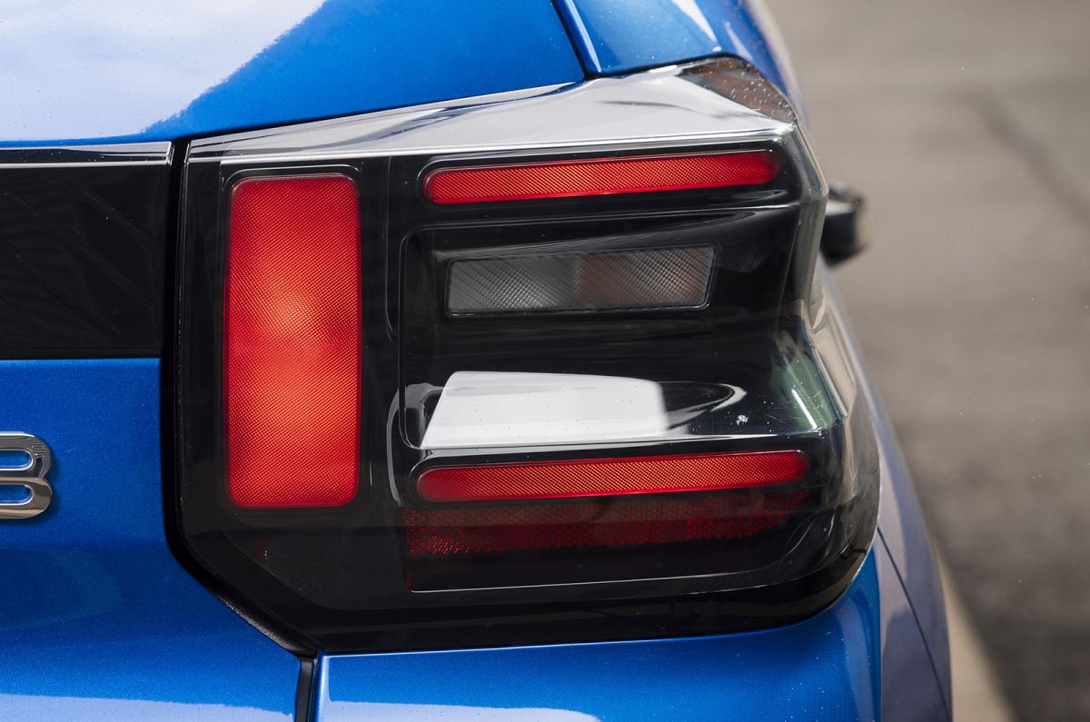 Citroën ë-C3 Van rear light detail