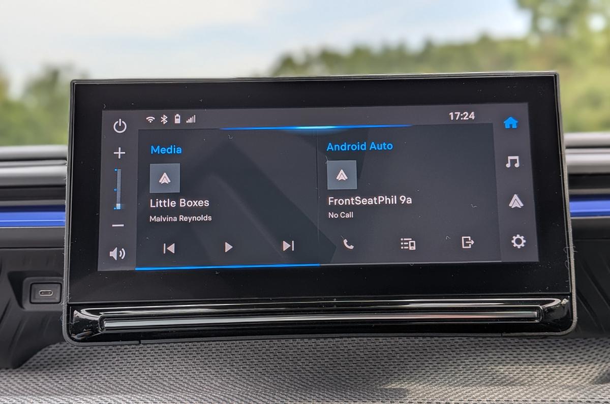 Citroën ë-C3 Van touchscreen