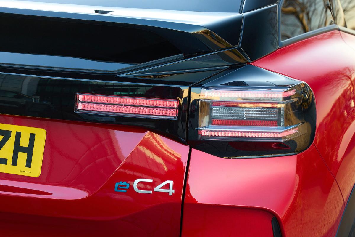 Citroën ë-C4 rear lights