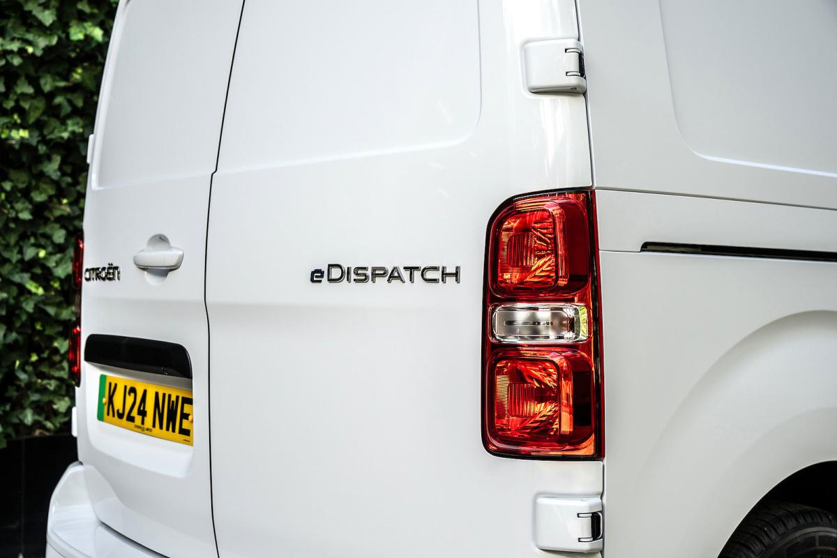 Citroën ë-Dispatch rear lights