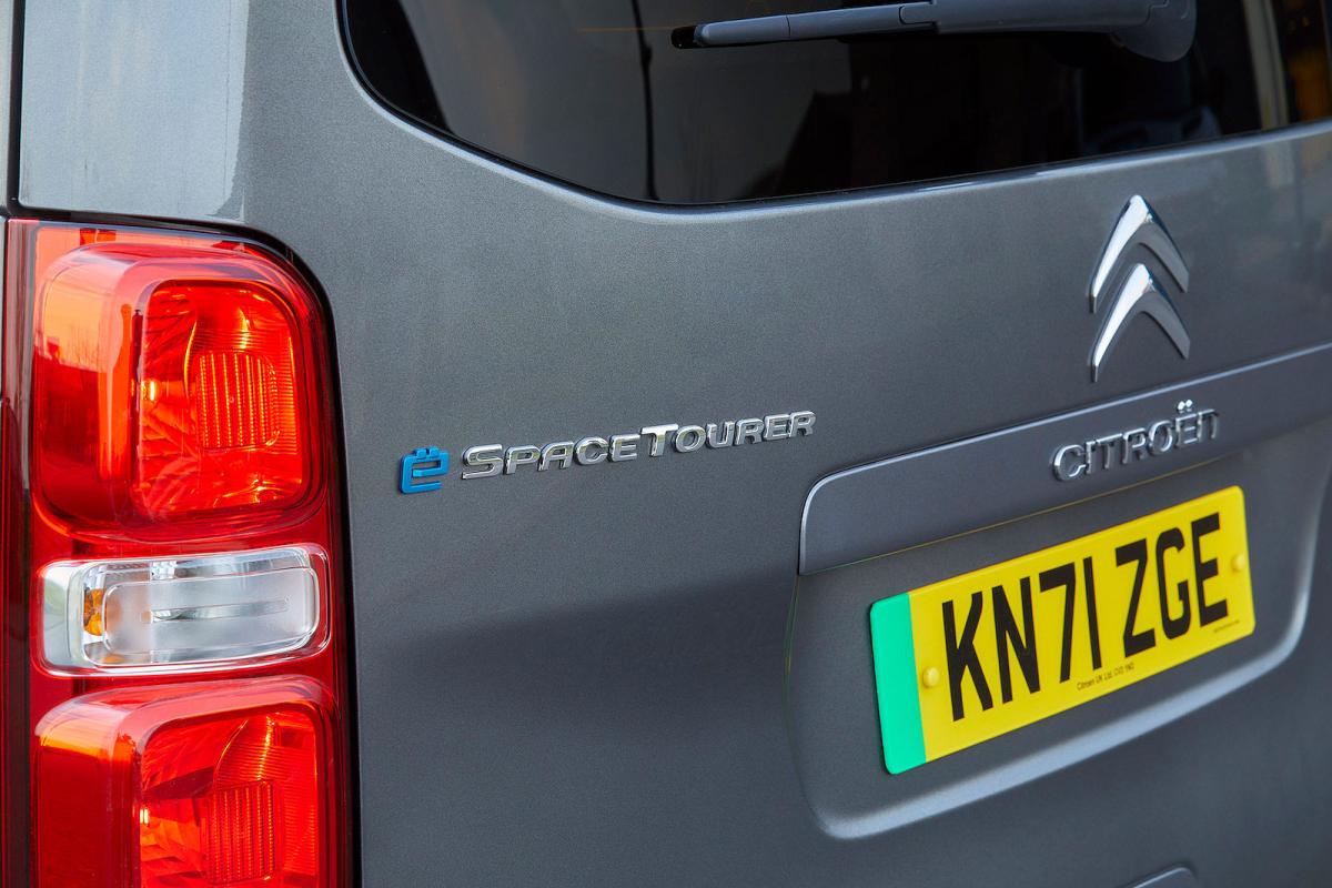 Citroen e-SpaceTourer rear lights detail